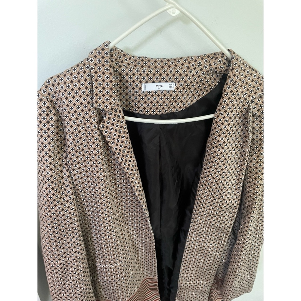 Mango Patterned Blazer - Picture 2 of 3